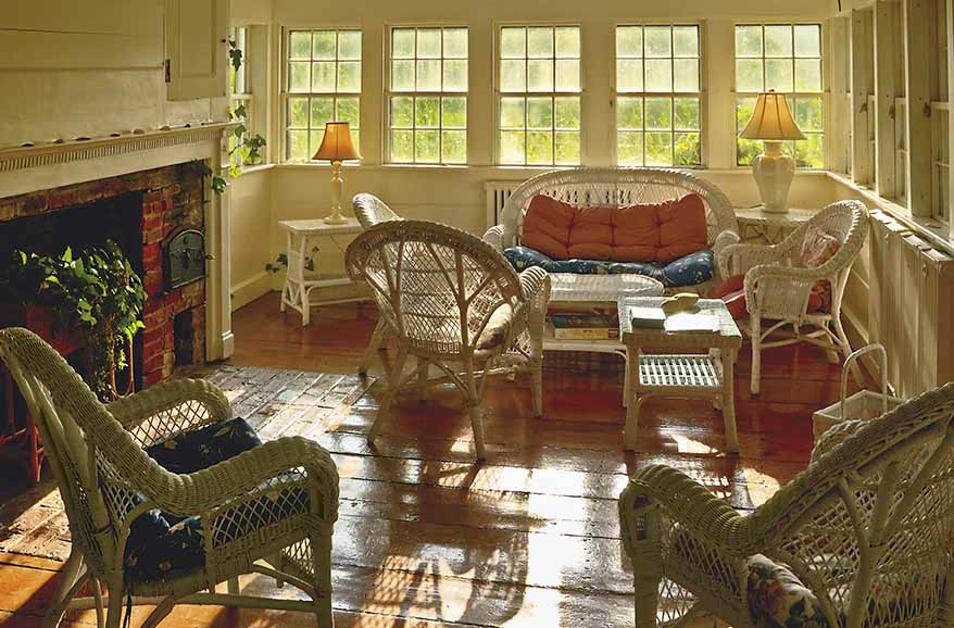 Cape Cod Lodging- Inn at Duck Creeke, Wellfleet Saltworks Sunroom